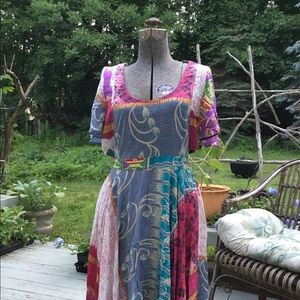Boho Patchwork Festival Dress by Tracy Reeves